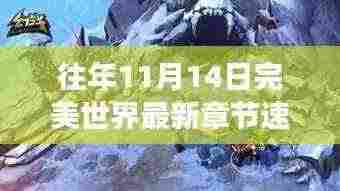 往年11月14日完美世界最新章节速递,奇幻世界的探索之旅