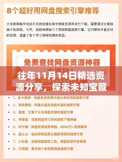 往年11月14日精选资源分享,探索未知宝藏,最新资源一网打尽