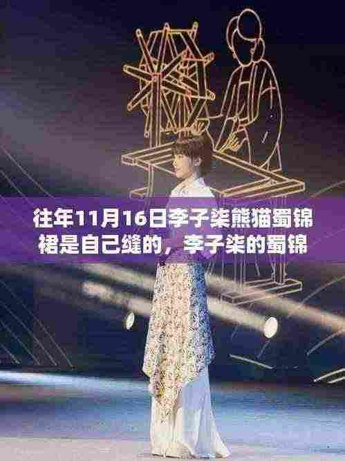 李子柒蜀锦熊猫裙子的温情缝制与深厚情缘,一份跨越时间的友情记忆