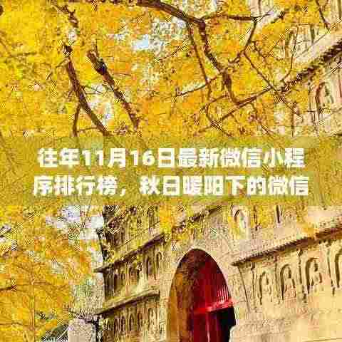 秋日暖阳下的微信小程序奇妙之旅排行榜揭晓