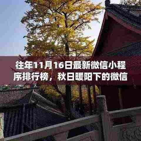 秋日暖阳下的微信小程序奇妙之旅排行榜揭晓