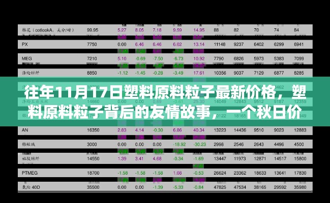 秋日塑料原料粒子价格探索之旅,友情故事与最新价格揭秘
