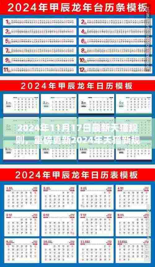2024年天猫新规解读与商家必备指南,重磅更新及实用建议