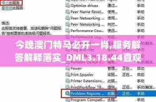 今晚澳门特马必开一肖,服务解答解释落实_DML3.18.44直观版