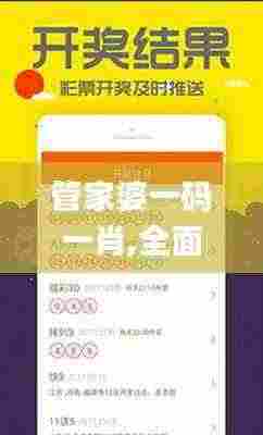 管家婆一码一肖,全面了解解答解释策略_UEU4.67.41互动版