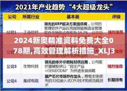2024新奥精准资料免费大全078期,高效管理解析措施_XLJ3.52.67珍贵版