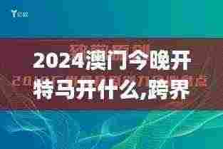2024澳门今晚开特马开什么,跨界创新落实方案_VYN2.10.95私密版
