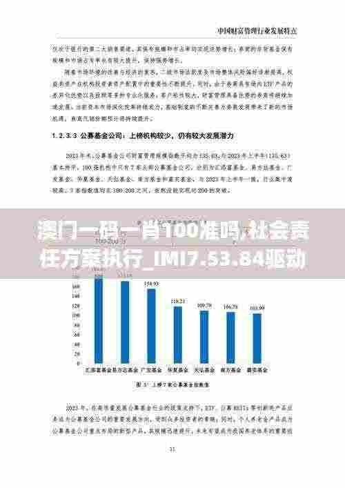 澳门一码一肖100准吗,社会责任方案执行_IMI7.53.84驱动版