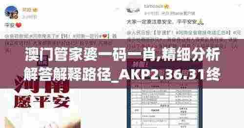 澳门管家婆一码一肖,精细分析解答解释路径_AKP2.36.31终极版