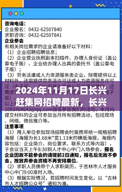 2024年11月17日长兴赶集网最新招聘动态与深度评测