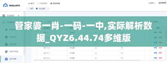管家婆一肖-一码-一中,实际解析数据_QYZ6.44.74多维版