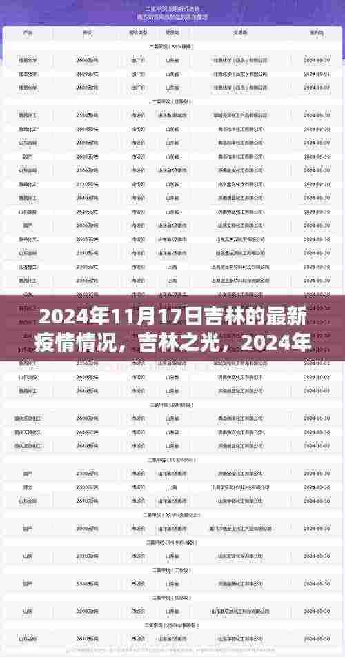 吉林之光,疫情下的坚韧与希望——吉林最新疫情情况报告(2024年11月17日)