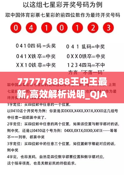 777778888王中王最新,高效解析说明_QJA4.69.95可变版