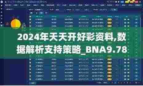 2024年天天开好彩资料,数据解析支持策略_BNA9.78.28电商版