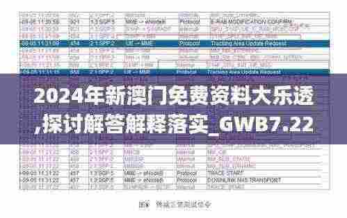 2024年新澳门免费资料大乐透,探讨解答解释落实_GWB7.22.71沉浸版