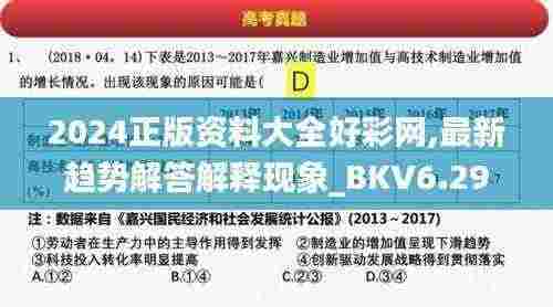 2024正版资料大全好彩网,最新趋势解答解释现象_BKV6.29.91原汁原味版