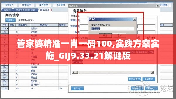 管家婆精准一肖一码100,实践方案实施_GIJ9.33.21解谜版
