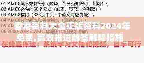 香港资料大全正版资料2024年免费,高效推进解答解释措施_KIR4.66.62灵活版