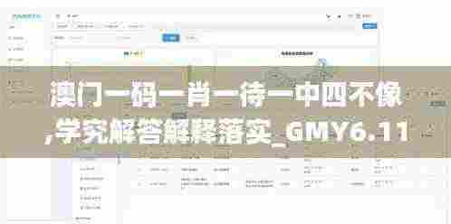 澳门一码一肖一待一中四不像,学究解答解释落实_GMY6.11.83水晶版