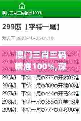 澳门三肖三码精准100%,深入解答现象探讨解释_QSE3.19.84长生境