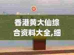 香港黄大仙综合资料大全,细致探讨策略解答解释_VUP7.66.77共享版