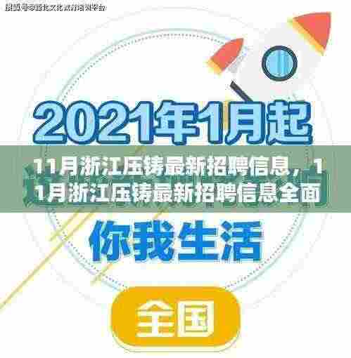 浙江压铸最新招聘信息揭秘,全面评测与介绍