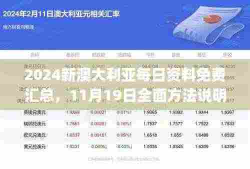 2024新澳大利亚每日资料免费汇总，11月19日全面方法说明评估_KSB2.13.98企业版