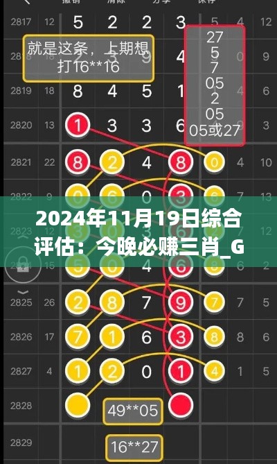 2024年11月19日综合评估:今晚必赚三肖_GGY4.68.35防御模式