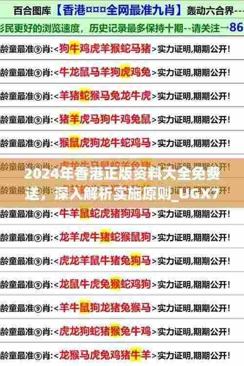 2024年香港正版资料大全免费送,深入解析实施原则_UGX7.70.48神念境