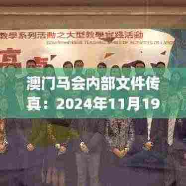 澳门马会内部文件传真：2024年11月19日实际解答执行版_SAN8.59.56目击版
