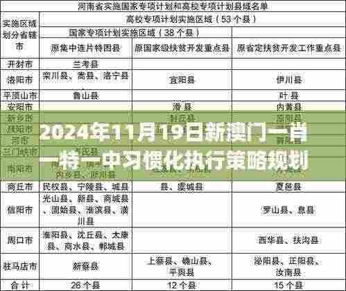 2024年11月19日新澳门一肖一特一中习惯化执行策略规划_YGM4.24.21工具版