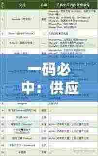 一码必中:供应链实施解答与历史回顾 - NFF2.11.84旅行者特别版