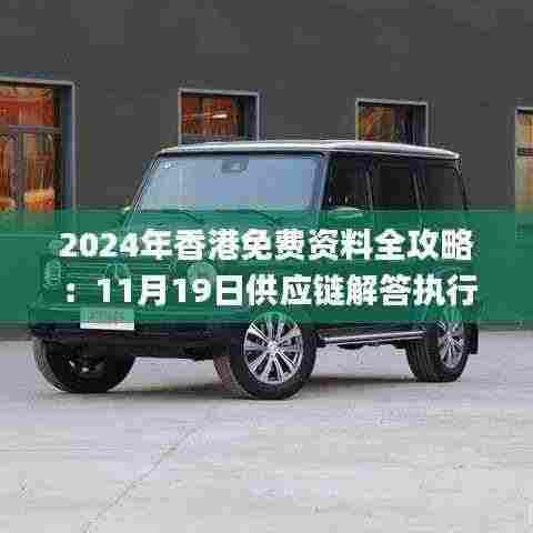 2024年香港免费资料全攻略:11月19日供应链解答执行_IZE5.65.58试用版