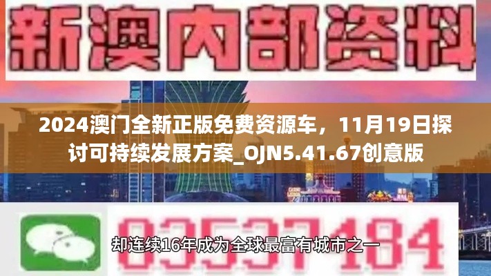 2024澳门全新正版免费资源车,11月19日探讨可持续发展方案_OJN5.41.67创意版