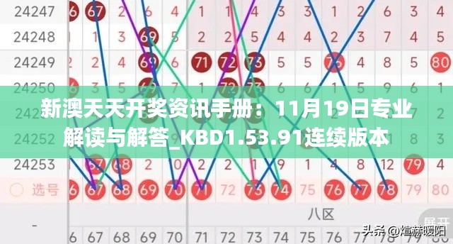 新澳天天开奖资讯手册:11月19日专业解读与解答_KBD1.53.91连续版本