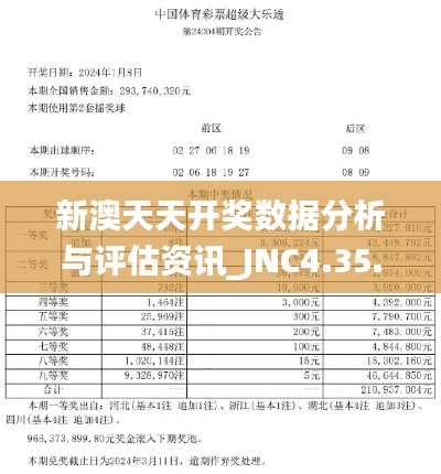 新澳天天开奖数据分析与评估资讯_JNC4.35.80养生版
