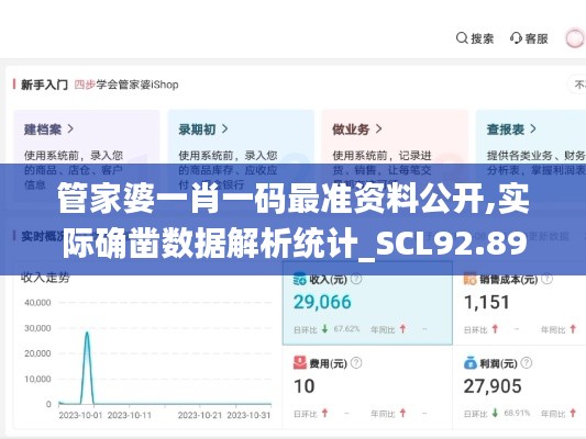 管家婆一肖一码最准资料公开,实际确凿数据解析统计_SCL92.891获取版