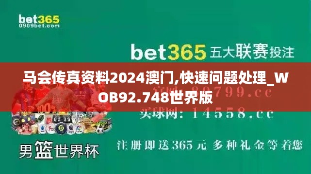 马会传真资料2024澳门,快速问题处理_WOB92.748世界版