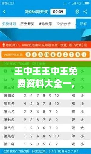 王中王王中王免费资料大全一,实证数据分析_PGD92.294社区版