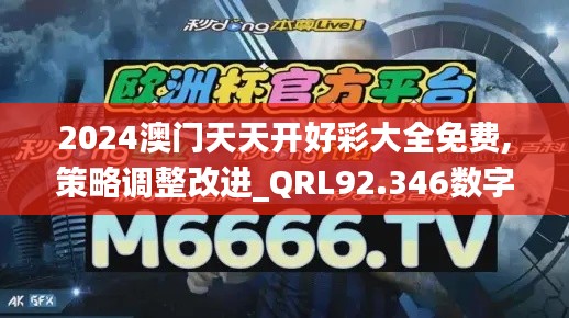 2024澳门天天开好彩大全免费,策略调整改进_QRL92.346数字版