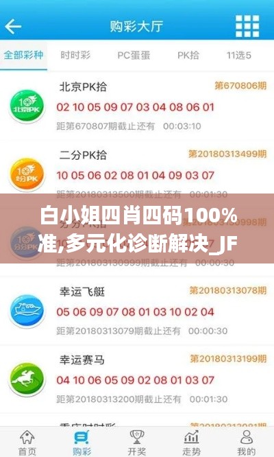 白小姐四肖四码100%准,多元化诊断解决_JFS92.411升级版