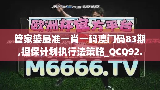 管家婆最准一肖一码澳门码83期,担保计划执行法策略_QCQ92.542网络版