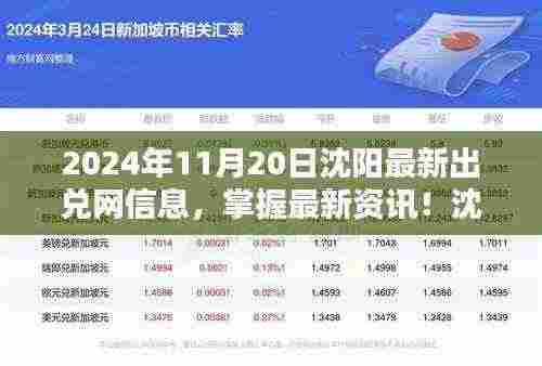 2024年11月20日沈阳最新出兑网信息，掌握最新资讯！沈阳出兑网信息查询全攻略（2024年11月版）