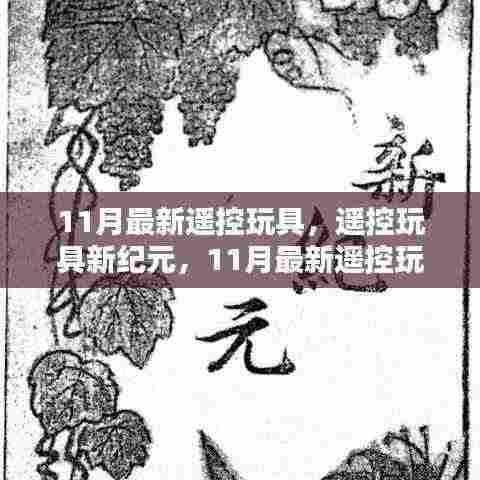 11月遥控玩具新纪元,回顾与影响