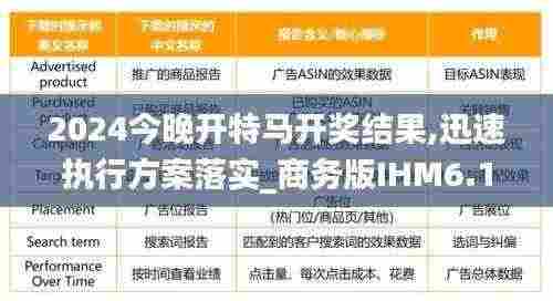 2024今晚开特马开奖结果,迅速执行方案落实_商务版IHM6.18