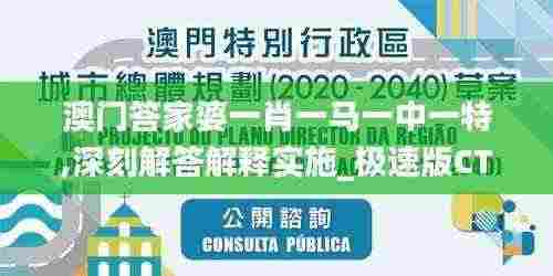 澳门答家婆一肖一马一中一特,深刻解答解释实施_极速版CTT1.15