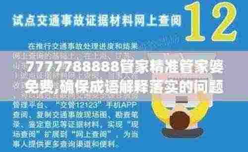 7777788888管家精准管家婆免费,确保成语解释落实的问题_精英版BRE5.25