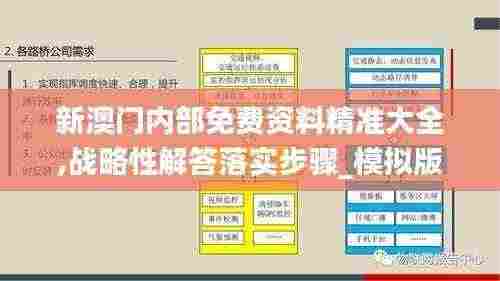 新澳门内部免费资料精准大全,战略性解答落实步骤_模拟版SAP5.33