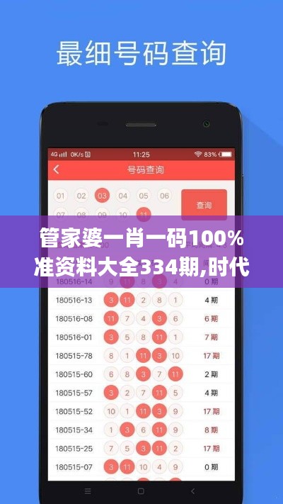 管家婆一肖一码100%准资料大全334期,时代变革评估_SGY4.61