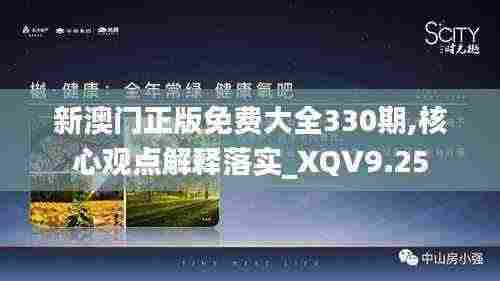 新澳门正版免费大全330期,核心观点解释落实_XQV9.25